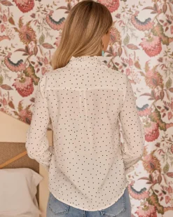 Polin et moi Anina Blouse à pois