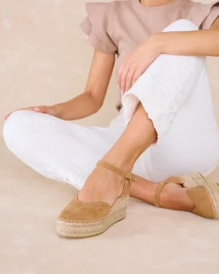Polin et moi Aurelina Espadrille taupe