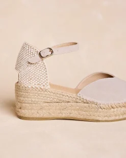 Polin et moi Aurelina Espadrille taupe