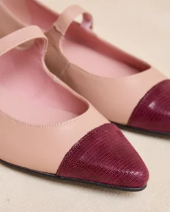 Polin et moi Ballerines à bout contrasté Carine