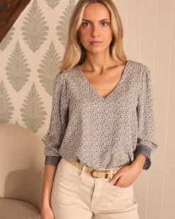 Polin et moi Belisa Flowers Blouse