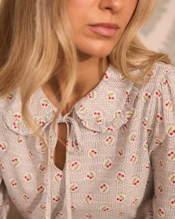 Polin et moi Blouse à col Juliette