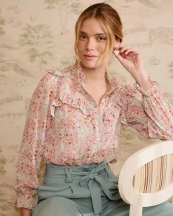 Polin et moi Blouse à volants Orian