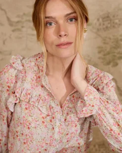 Polin et moi Blouse à volants Orian