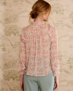 Polin et moi Blouse à volants Orian