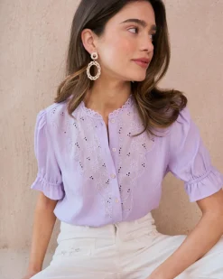 Polin et moi Blouse à volants Zelicia