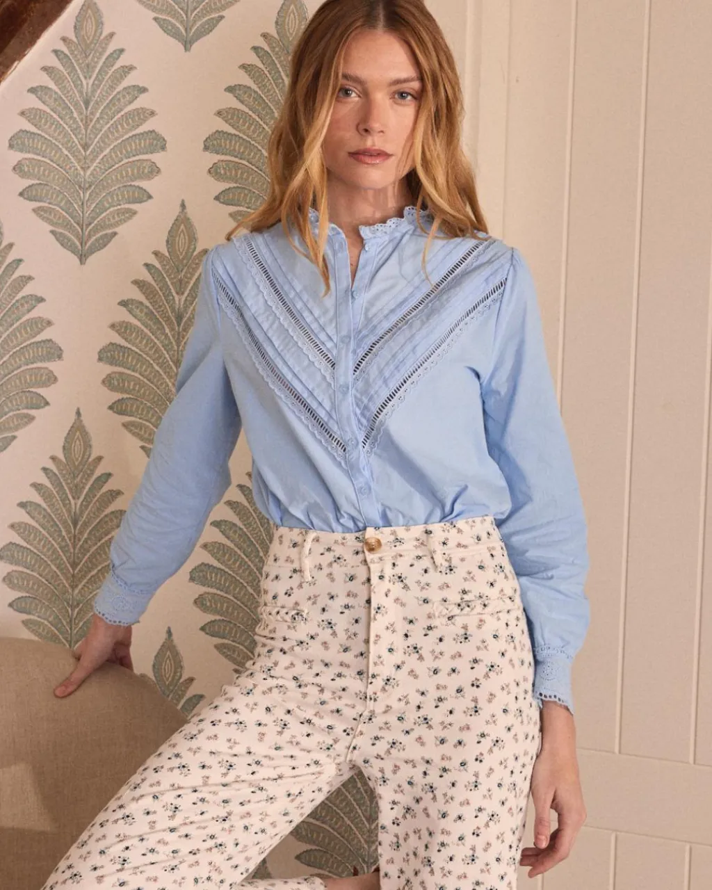 Polin et moi Blouse Broderie Alex