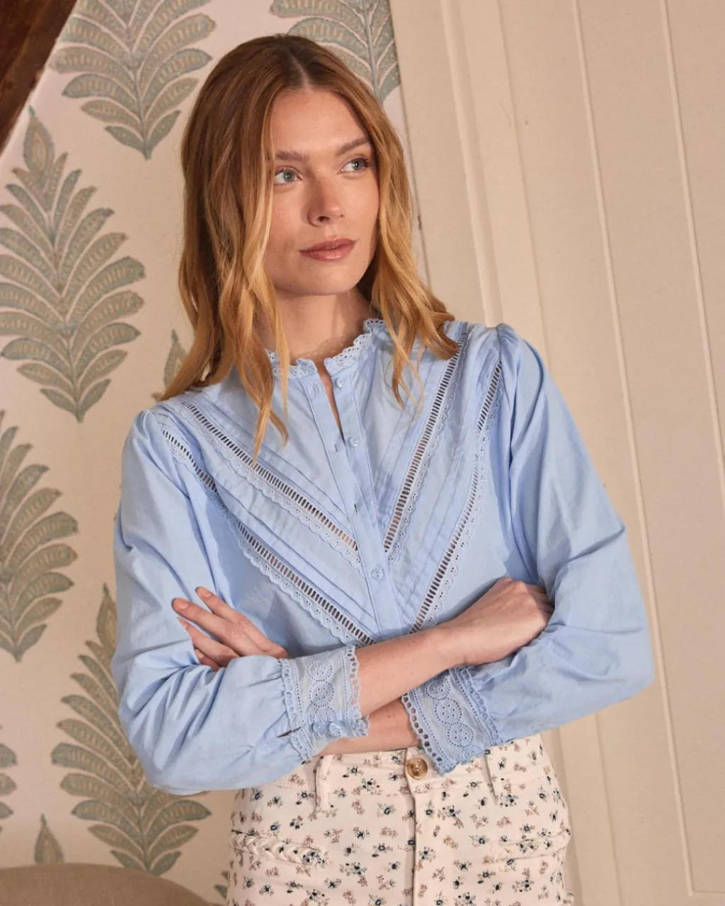 Polin et moi Blouse Broderie Alex