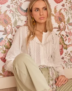 Polin et moi Blouse broderie Sabrina