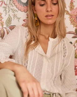 Polin et moi Blouse broderie Sabrina