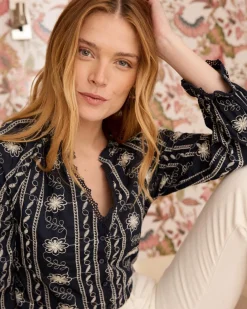 Polin et moi Blouse Flores Sol