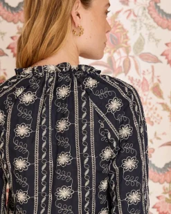 Polin et moi Blouse Flores Sol