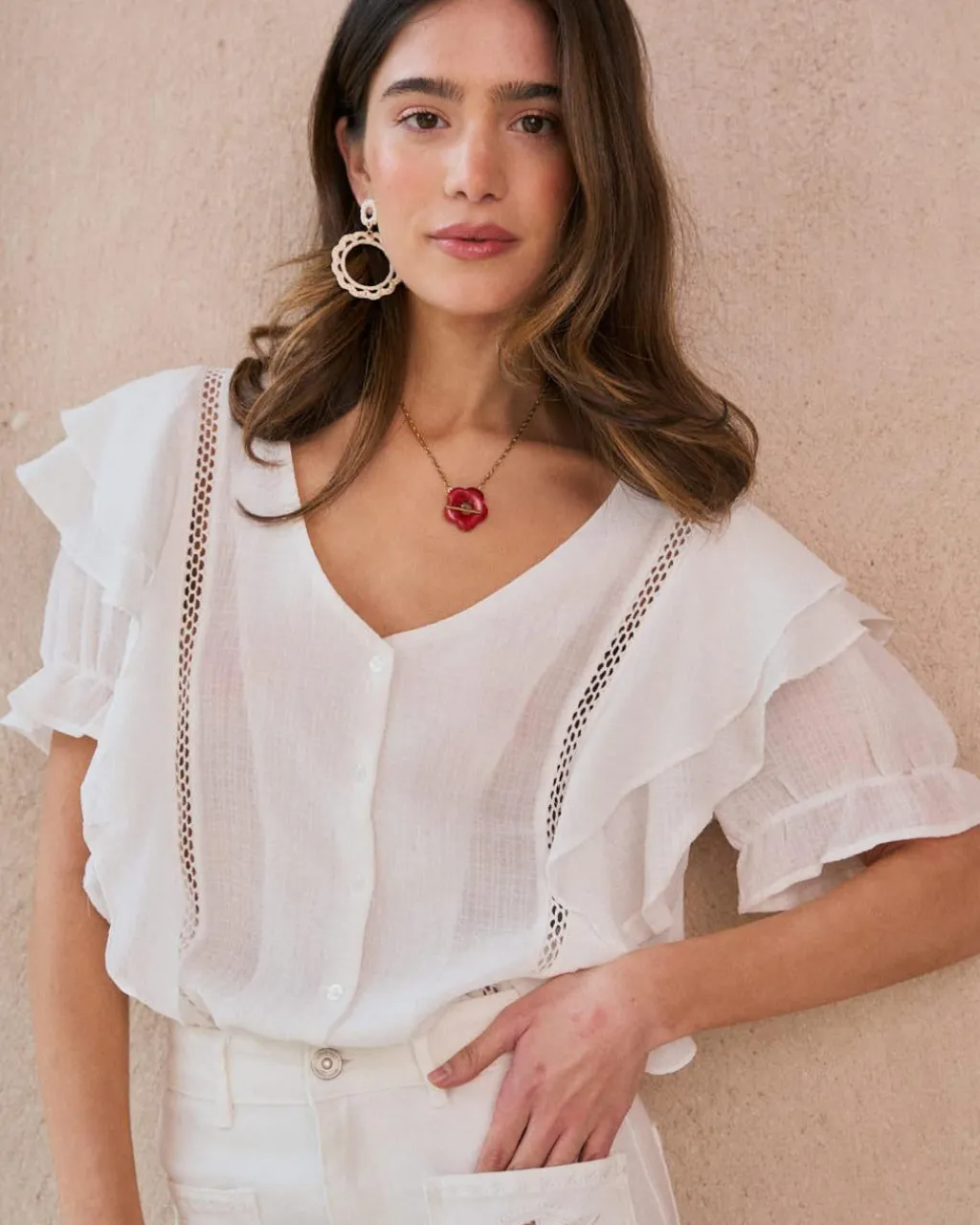 Polin et moi Blouse Gala unie