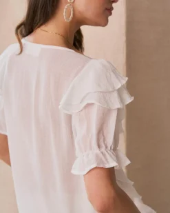 Polin et moi Blouse Gala unie