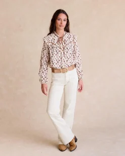 Polin et moi Blouse imprimée Azucena