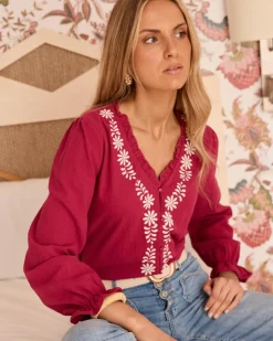 Polin et moi Blouse imprimer Rosalía