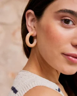 Polin et moi Boucles d’oreilles créoles Romy