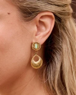 Polin et moi Boucles d’oreilles en forme de larme Solara