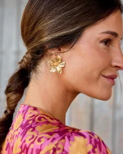 Polin et moi Boucles d’eilles Flower Trice