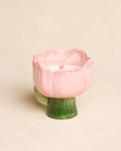 Polin et moi Bougie parfumée tulipe en céramique