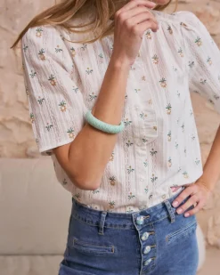 Polin et moi Bracelet Lys Raphia