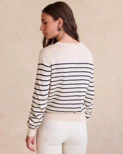 Polin et moi Cardigan rayé Dirunia