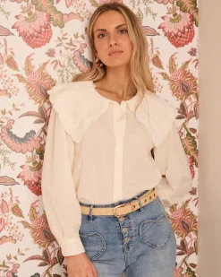 Polin et moi Chemise à col Iris