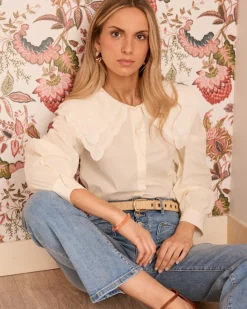 Polin et moi Chemise à col Iris