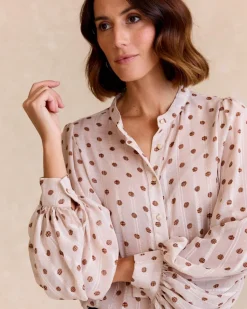 Polin et moi Chemise à pois Nila