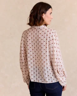 Polin et moi Chemise à pois Nila