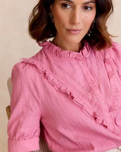 Polin et moi Chemise à volants Amanta