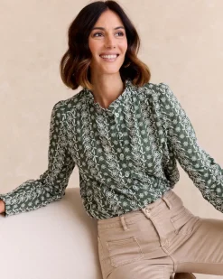 Polin et moi Chemise à volants Aurora