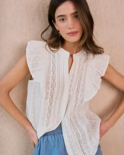 Polin et moi Chemise à volants Ish