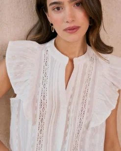 Polin et moi Chemise à volants Ish