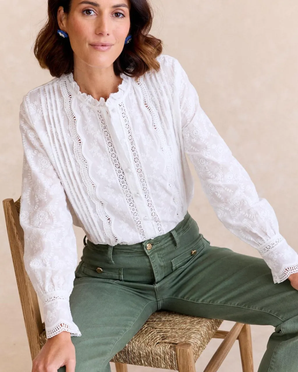 Polin et moi Chemise brodée he