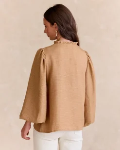 Polin et moi Chemise brodée Ciela