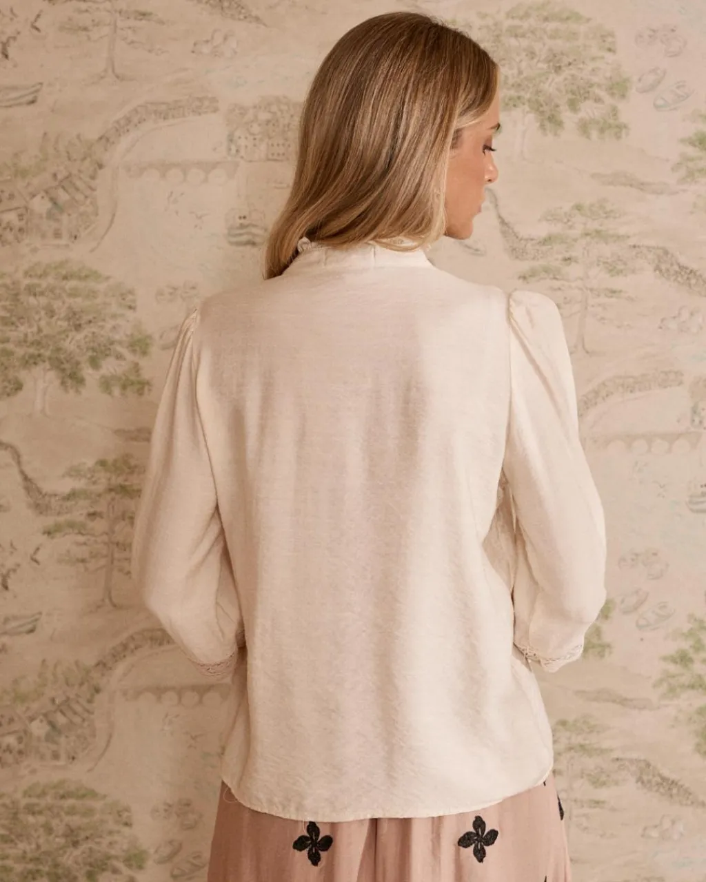 Polin et moi Chemise Cassie Embroidery