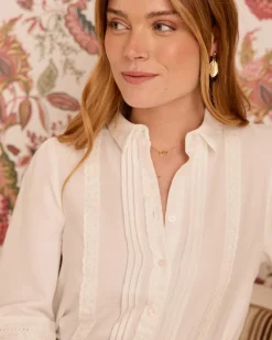 Polin et moi Chemise en dentelle Nere