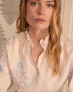 Polin et moi Chemise Eulalia Flowers