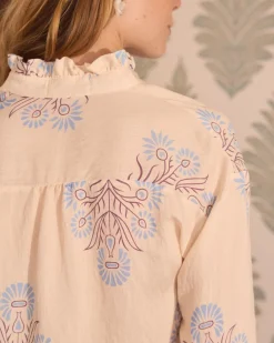 Polin et moi Chemise Eulalia Flowers