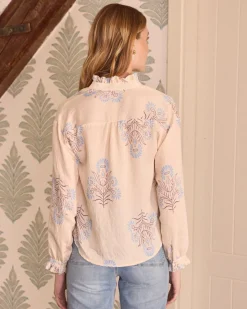 Polin et moi Chemise Eulalia Flowers