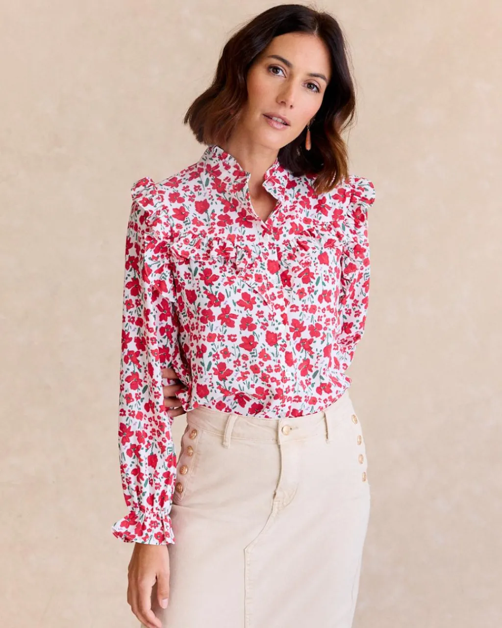 Polin et moi Chemise Flores Cinty