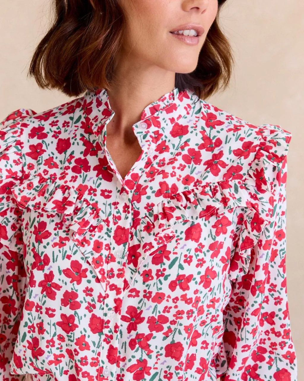 Polin et moi Chemise Flores Cinty