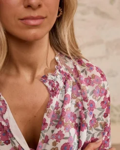 Polin et moi Chemise Rita Flowers