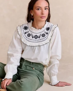 Polin et moi Chemisier à col Indiana