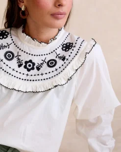 Polin et moi Chemisier à col Indiana