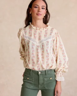 Polin et moi Claudi Flowers Blouse