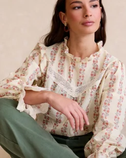 Polin et moi Claudi Flowers Blouse