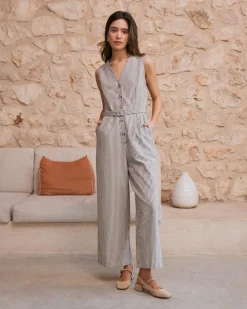 Polin et moi Combinaison rayée Calum