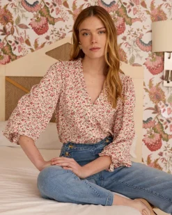 Polin et moi Efra imprimer Blouse